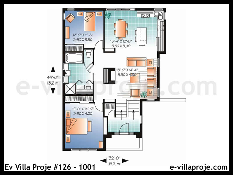 Ev Villa Proje # 126 – 1001