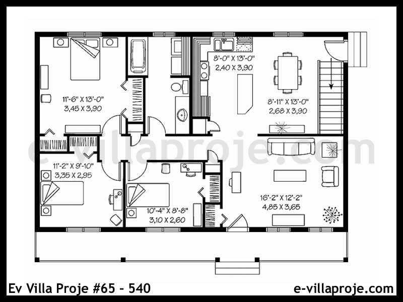 Ev Villa Proje #65 – 540