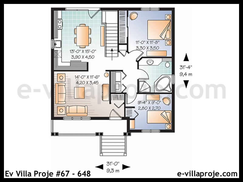 Ev Villa Proje 67 648 Amerikan Villa Projeleri Mustakil Ev Villa